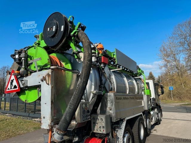 Autocisterna a vuoto IVECO Stralis 260S48 Sinz ADR SaugDruck Kombispül.Recy