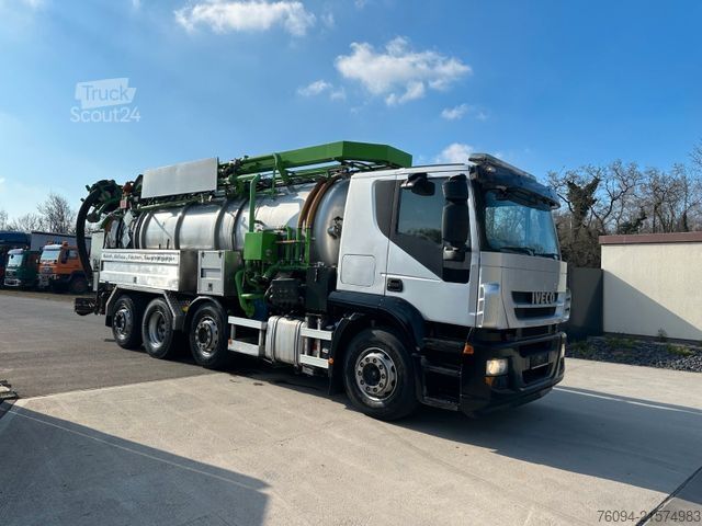 Autocisterna a vuoto IVECO Stralis 260S48 Sinz ADR SaugDruck Kombispül.Recy