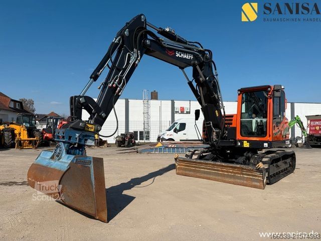 Pásový bagr SCHAEFF TC125/Verstell Auslege/1033Std/PowerTilt rotator