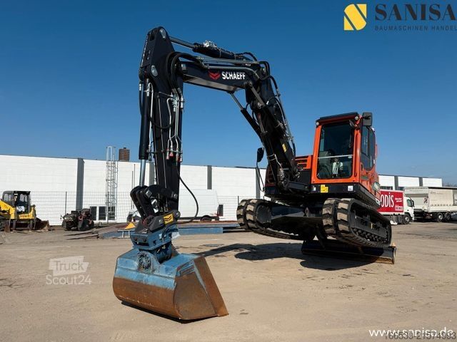 Pásový bagr SCHAEFF TC125/Verstell Auslege/1033Std/PowerTilt rotator