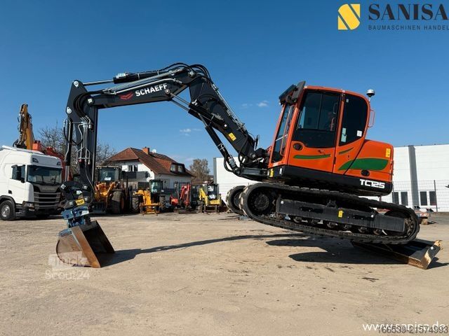 Pásový bagr SCHAEFF TC125/Verstell Auslege/1033Std/PowerTilt rotator