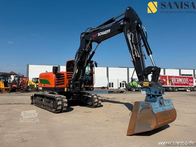 Pásový bagr SCHAEFF TC125/Verstell Auslege/1033Std/PowerTilt rotator