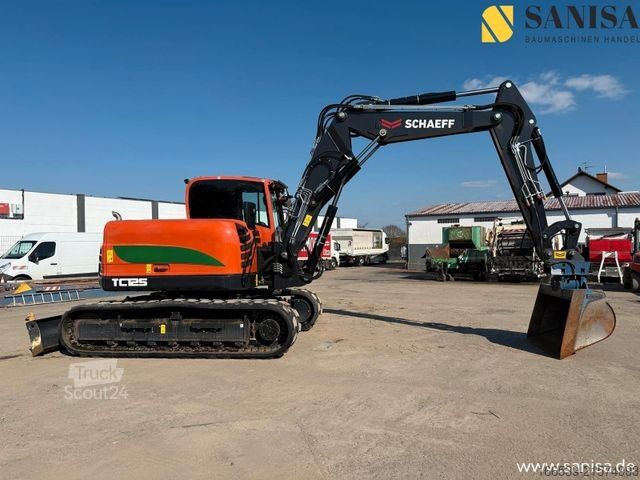 Pásový bagr SCHAEFF TC125/Verstell Auslege/1033Std/PowerTilt rotator