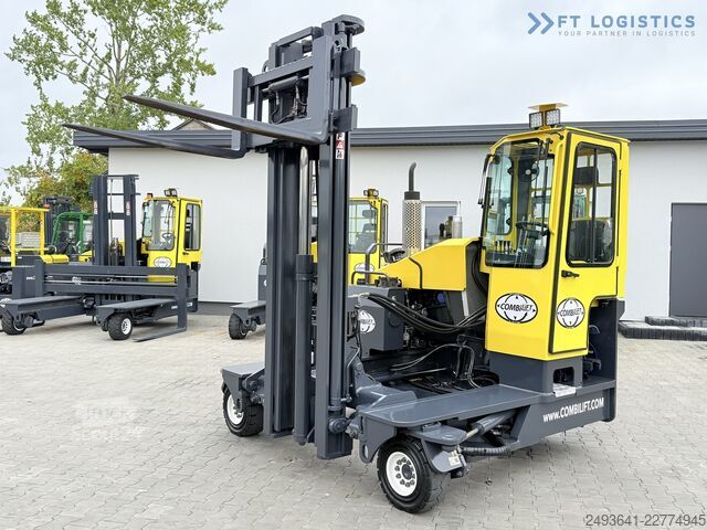 четирипосочен мотокар Combilift C4000 GAS DUPLEX 4600 FREE-LIFT CABIN