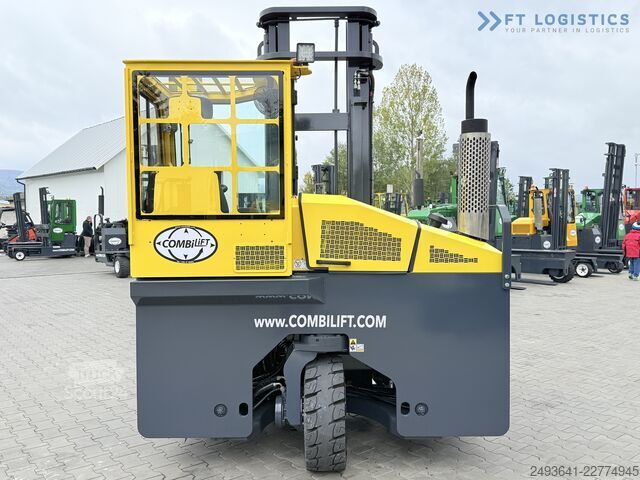 четирипосочен мотокар Combilift C4000 GAS DUPLEX 4600 FREE-LIFT CABIN