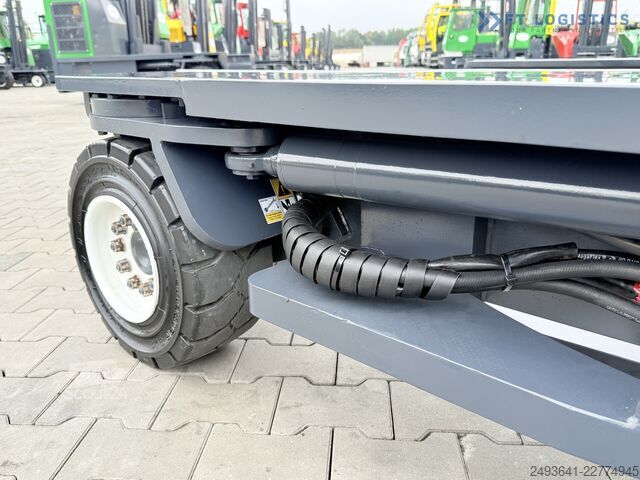 четирипосочен мотокар Combilift C4000 GAS DUPLEX 4600 FREE-LIFT CABIN