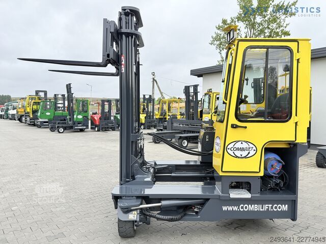 четирипосочен мотокар Combilift C4000 GAS DUPLEX 4600 FREE-LIFT CABIN
