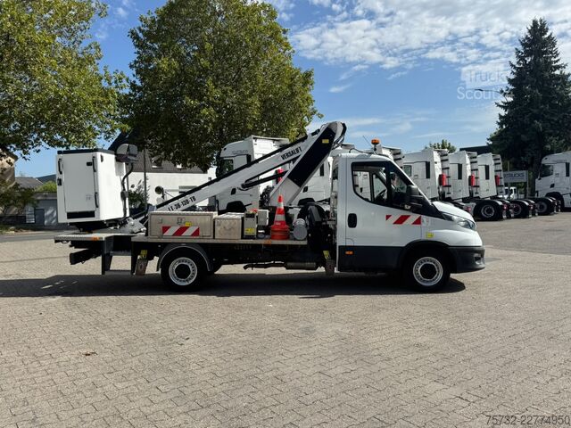 Plate-forme élévatrice sur camion Iveco Daily  35-140 Bühne Versalift 13m 2 Personen Korb 200kg