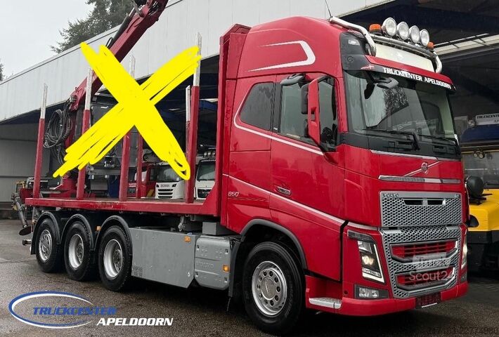 Šasija s kabino Volvo FH 16 - 650 8x4 Reductie assen