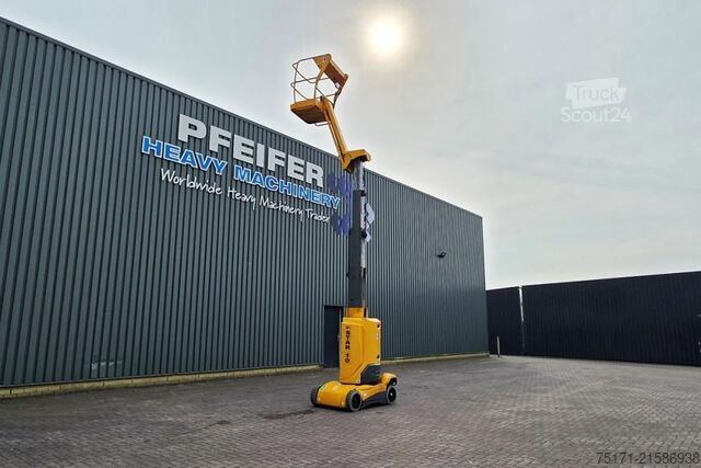 Plataforma de trabalho telescópica articulada Haulotte STAR 10 Electric, 10m Working Height, 3m Reach, 20