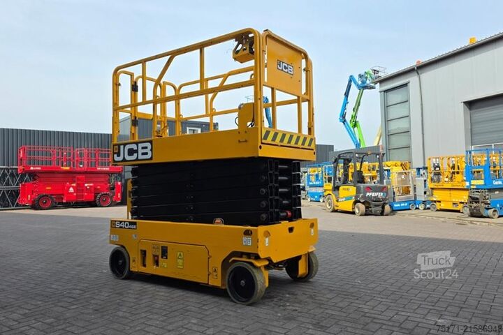 Scissor lift JCB S4046E Valid inspection, *Guarantee! 12m Working H