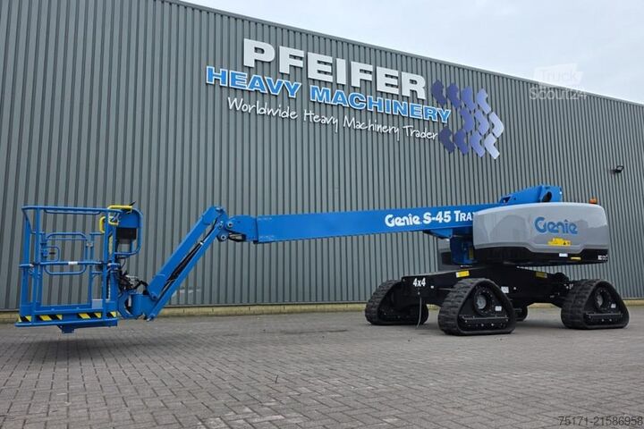 Telescopic platform Genie S45XC Trax Valid inspection, *Guarantee! Diesel, 4