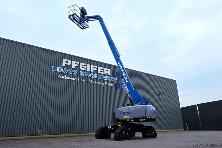 Telescopic platform Genie S45XC Trax Valid inspection, *Guarantee! Diesel, 4