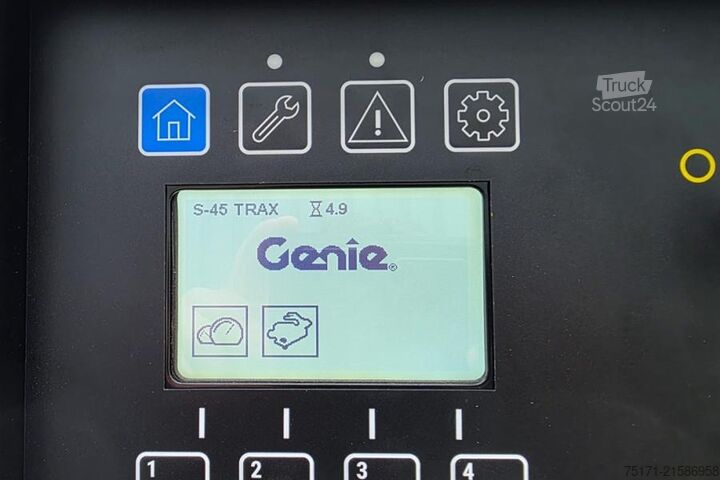 Telescopic platform Genie S45XC Trax Valid inspection, *Guarantee! Diesel, 4