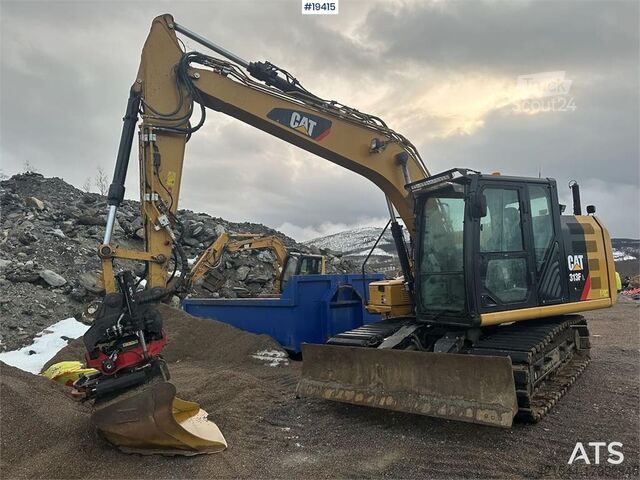 Lánctalpas kotrógép Caterpillar 313FL