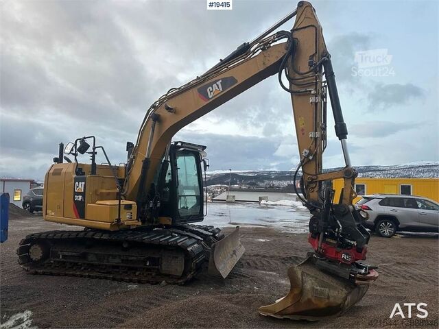 Lánctalpas kotrógép Caterpillar 313FL