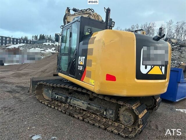 Lánctalpas kotrógép Caterpillar 313FL