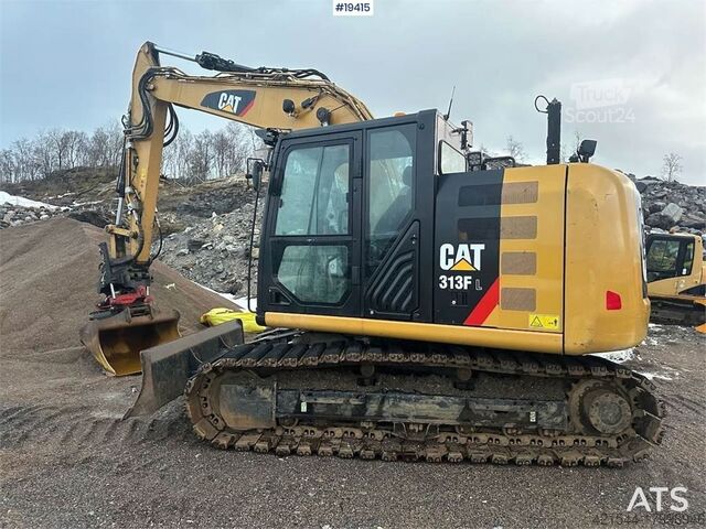 Lánctalpas kotrógép Caterpillar 313FL