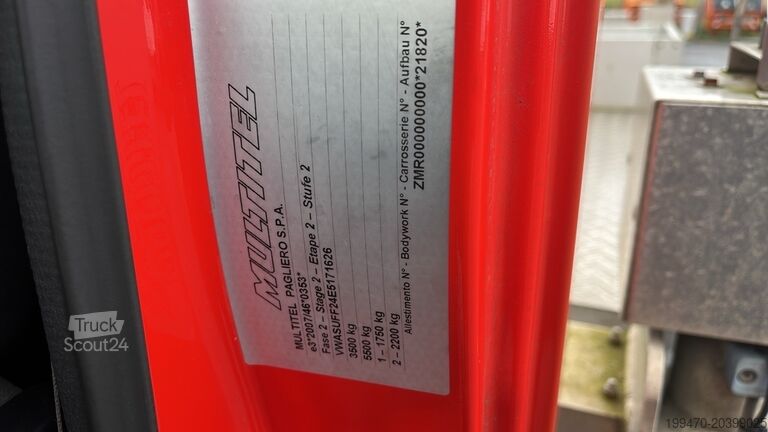 Автовишка на базі вантажівки Nissan Cabstar 35.12 Multitel MT 162 EX