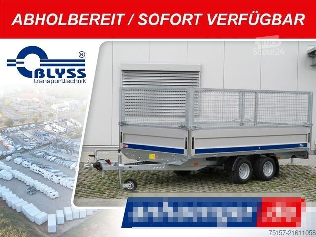 Car trailer BLYSS PKW Anhänger 310x160x110cm 2700kg zGG