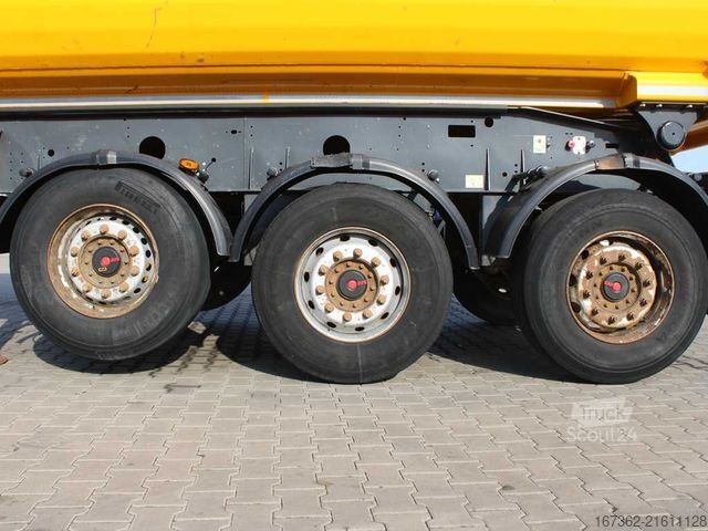 Полуремарке самосвал MEILLER MHPS 12/27 NOSS2, LIFTING AXLE, SAF, 27 m³