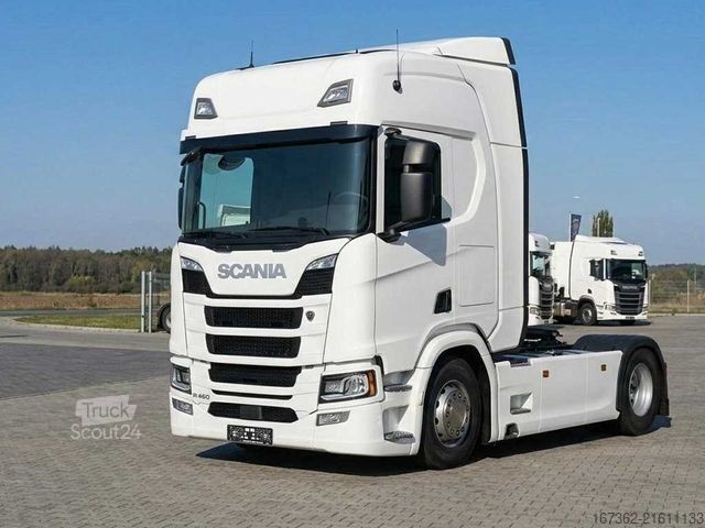 Ciągnik siodłowy typu volume SCANIA R 460, RETARDER, EURO 6, NAVIGATION