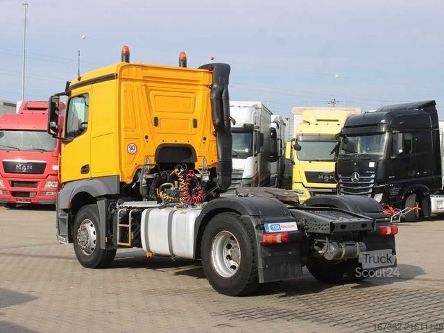 Standard tractor unit MERCEDES-BENZ Actros 1845, EURO 6, HAD, 4X4, HYDRAULIC
