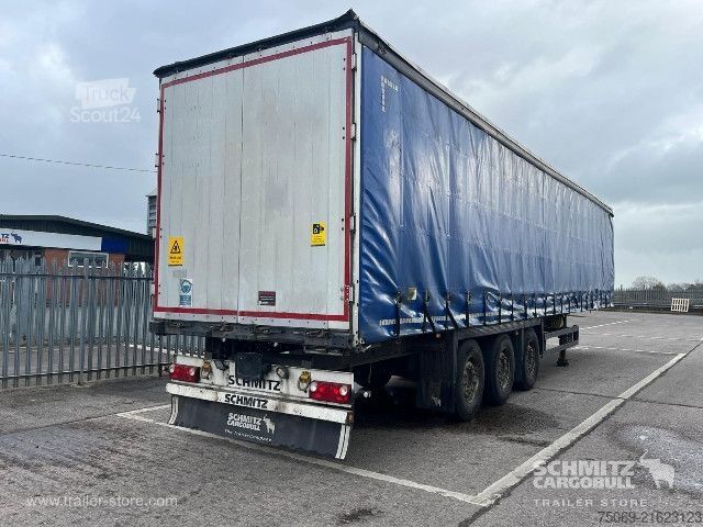 Open semitrailer with tarp Schmitz Cargobull Curtainsider Coil