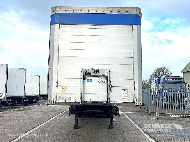 Open semitrailer with tarp Schmitz Cargobull Curtainsider Coil