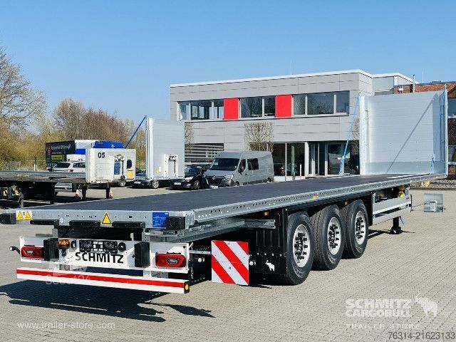 Flatbed semitrailer Schmitz Cargobull Plateau Standard