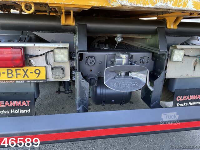 3-zijdige kipper Man TGS 35.360 8x4 Euro 6 HMF 22 Tonmeter Z-kraan