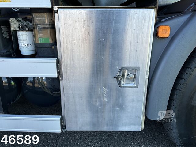3-zijdige kipper Man TGS 35.360 8x4 Euro 6 HMF 22 Tonmeter Z-kraan