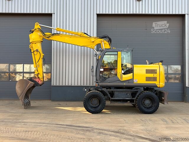 Mobiele graafmachine Hitachi ZX140-W3 | German machine