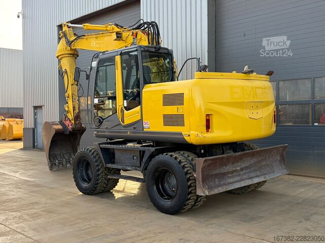 Mobiele graafmachine Hitachi ZX140-W3 | German machine