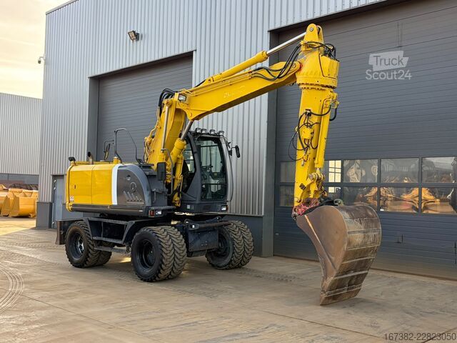 Mobiele graafmachine Hitachi ZX140-W3 | German machine