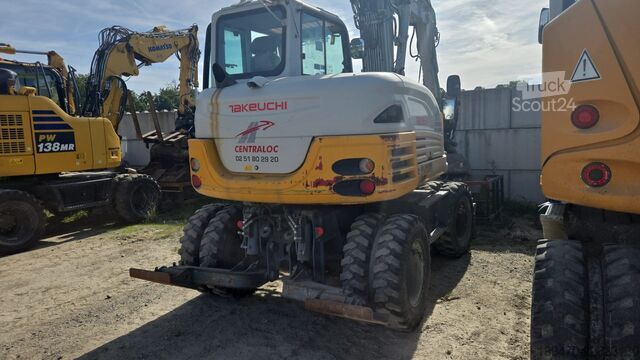 Kolesni bager Takeuchi TB295W
