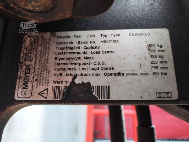 šakių spaustuvai Meyer 5-0103K-EU (Drehbar 360° + Seitenschieber)