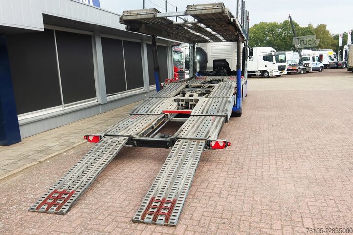 Autonkuljetuspakettiauto Volvo FM 330 5 car transporter KASSBOHRER, 4x2