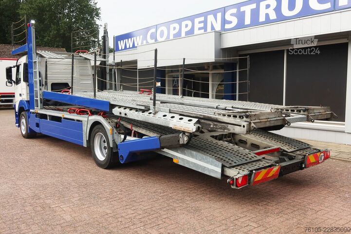 Autonkuljetuspakettiauto Volvo FM 330 5 car transporter KASSBOHRER, 4x2