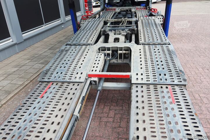 Autonkuljetuspakettiauto Volvo FM 330 5 car transporter KASSBOHRER, 4x2