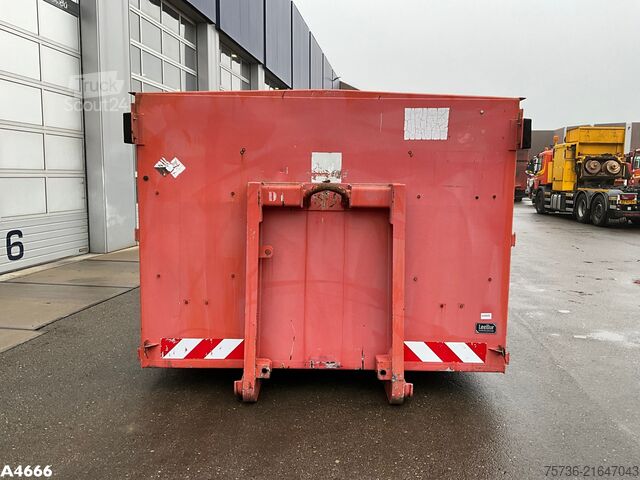 Afzetcontainer Flatcontainer met opbergruimte 