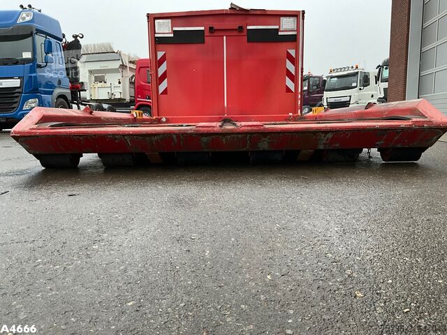 Afzetcontainer Flatcontainer met opbergruimte 