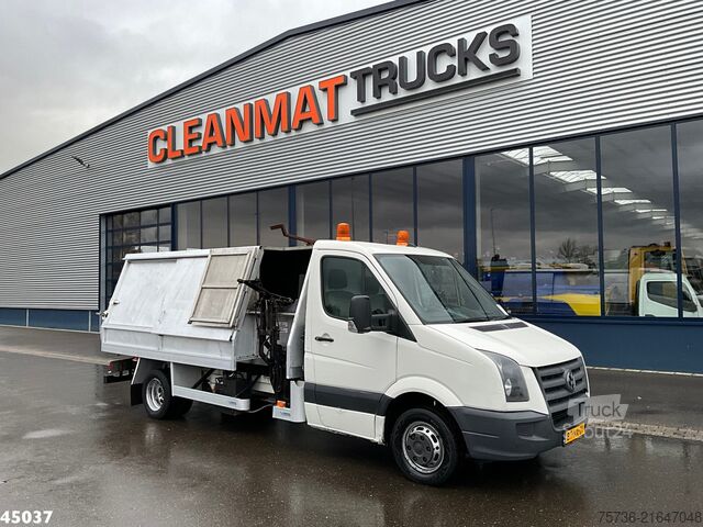 Abfallsammelfahrzeug VW Crafter 2.5 TDI Terberg zijlader Just 115.247 Km!