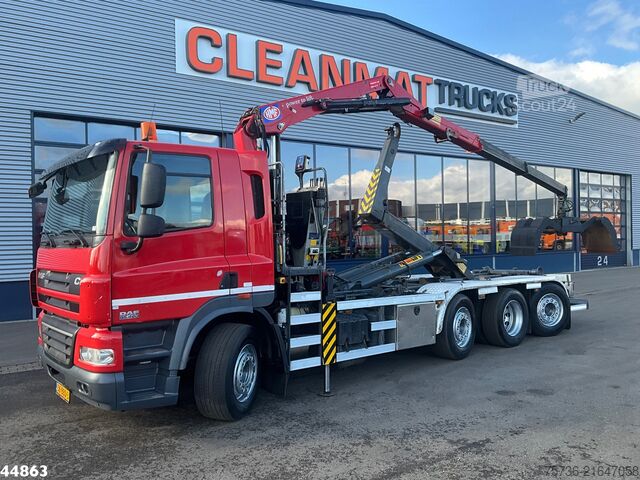 Hook arm system DAF FAQ 85 CF 460 HMF 16 Tonmeter Z-kraan