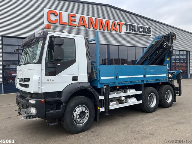 Kranwagen Iveco Trakker AD260T41 Euro 5 6x4 Full Steel Palfinge...