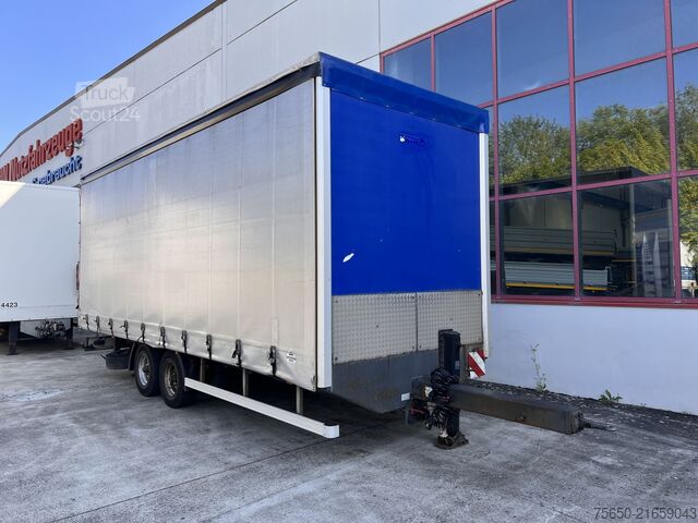 Anhänger mit Pritsche & Plane Tang, Karl ZCS 105  Tandem- Planenanhänger