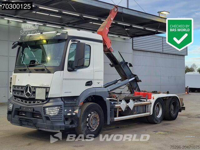 Systém hákového ramena Mercedes Arocs 2643 6X4 20tons Dalby containersystem Big...
