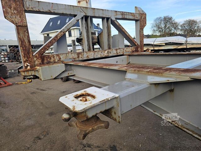 Transport von Containern Pacton 3139 C-3 K | 30 FOOT KIPPER | STEEL SUSPENSION ...