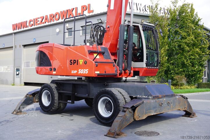 Manipulant s materiálom Solmec EXP 5035/6000 mth!/37t material handler
