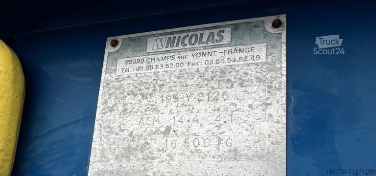 Traktorterminal Nicolas ASM14.4-4.1 terminal tractor 8x2x8 / 200